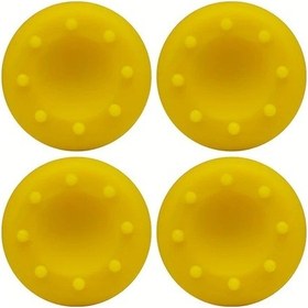 Resim Willowhaven 4 Adet Kaymaz Silikon Analog Joystick Başlık Kapakları Ps2 Ps3 Ps4 Ps5 Xbox One Xbox 360 Xbox Series X Switch Pro Kontrolcü Sarı 