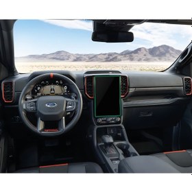 Resim Ford Ranger Wildtrak / Wildtrak x (2023-2026) Uyumlu 12" Multimedya 9h Nano Ekran Koruyucu 