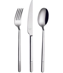 Resim Aryıldız 84 Parça Le Select Prestige Mobilyalı Çatal Kaşık Bıçak Seti Gümüş 