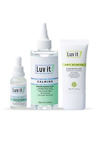 Resim Luv it! Centella Özlü Leke Hassasiyet Ve Kızarıklık Karşıtı 3’lü Cilt Bakım Seti 