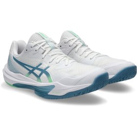Resim Asics SKY ELITE FF 3 Erkek White/Digital Sakura Voleybol Ayakkabısı 1051A080-106 
