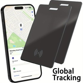Resim 2 Adet Ürün Takip Kartı (iOS 14.5 veya üstü gereklidir) Dayanıklı şarj edilebilir 1.8mm ultra ince takipçi, çanta koruma kartı, çıkma delikli anahtarlık bulucu 