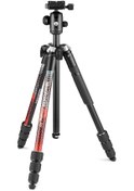 Resim Manfrotto MKELMII4BK-BH Alüminyum Tripod Kit - Kırmızı Manfrotto