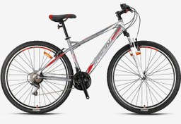 Resim Kron Vortex 4.0 -29\ Mtb - 18 - 21 Vites - V.B. (Papuç Fren) - Mat Füme-Kırmızı\u002FGri 