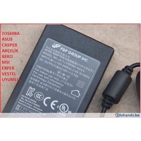 Resim 19V 4.7A Casper Uyumlu Notebook Notbuk Fsp Marka 1. Kalite 