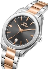 Resim SLAZENGER, ÇELİK KASA, ÇELİK KORDON, QUARTZ, 41MM, 5ATM, ERKEK KOL SAATİ, SL.09.2485.1 
