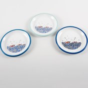 Resim N20.Balık Masalı 3'lü Emaye Tabak Seti 16 cm 