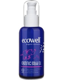 Resim Ecowell Organik Bebek Yağı 100 ML 