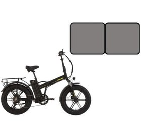 Resim Bisan E-FOLDİNG GAZ KOLLU F4 ELEKTRİKLİ KATLANIR BİSİKLET 43CM MD 20 JANT 7 VİTES METALİK GRİ GRİ 