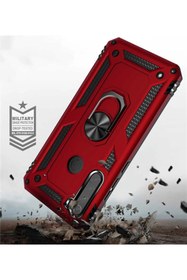 Resim emybox Redmi Note 8 Yüzük Stantlı Kamera Korumalı Köşe Korumalı Armor Tank Zırh Telefon Kılıfı Kapak 
