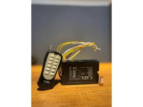 Resim CT9152 10LU Aydınlatma Kumandası 10 x 1000W Avize Kumandası Siyah Renk 220 - 240 V 