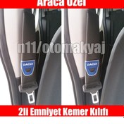 Resim Dacia Duster Oto Koltuk Deri Emniyet Kemer Aksesuar Kılıfı 