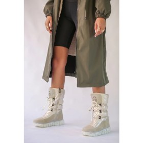 Resim Guja Vanessa Içi Kürk Detaylı Kaymaz Taban Kadın Kar Botu G051 