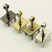 Resim 2 Adet Sağlam Metal Kilit Toka - Şık Metalik Çanta Bağlantıları, Güvenli Kilitleme Mekanizmalı, DIY Çantalar, Cüzdanlar, Bavullar ve Kemikler İçin - Kumaş, Deri ve Sentetik Malzemelerle Uyumlu, Dekoratif Kapama Parçaları, Dayanıklı Yapı, Aksesuar Yapımı için 