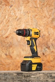 Resim Hanswerk ŞARJLI VİDALAMA KÖMÜRSÜZ MOTOR ÇELİK MANDREN DARBELİ 10 PİLLİ 2 BATARYA 