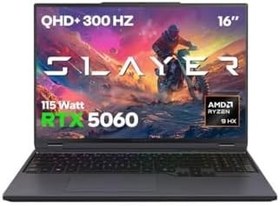Resim Game Garaj Slayer R9T-5060 C8 AMD Ryzen 9 8945HX 16GB RAM 500GB SSD RTX5060 16" 300Hz QHD+ FreeDOS Gaming Laptop 