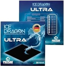 Resim Pullsar Ice Dragon® Ultra/Thermal - Termal pad / 20.0 W.m*k /100 * 50 (1.00) 