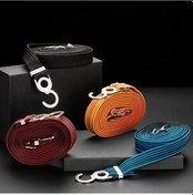 Resim Tongxida 2 Adet Motosiklet Bisiklet Bagaj Bantları, 2m Kırmızı Sarı 