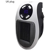 Resim Samdoo 500w Ptc Seramik Mini Isıtıcı, 1-12 Saat Zamanlayıcı, 2 Hızlı Ayar, Otomatik Kapatma, İngiliz Fişi Ve Uzaktan Kumanda İle Ev/ofis Sıcaklığı 