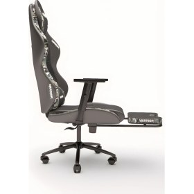 Resim Warrior Aragorn Kumaş Oyuncu Koltuğu - Kamuflaj - Ayak Uzatmalı Bilgisayar Sandalyesi - 1598B1401 