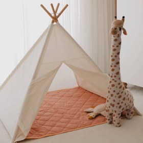 Resim Sayılar Çok Amaçlı Organik Pamuk Oyun Halısı 