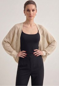Resim Neden Tekstil Premium Ajurlu İnce Triko Bolero Hırka 