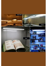 Resim 220 Volt 4014 Çubuk Led 50CM Kasalı Dim Edilebilir Bar Led Beyaz-Opak Cam 