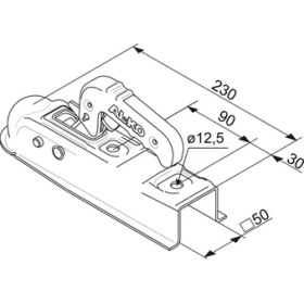 Resim Al-Ko Ak7 Kare Kaplin 50LIK (750 kg Römork) 