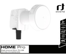 Resim Inverto Home Pro ULN Single LNB Full HD 4K Uyumlu 