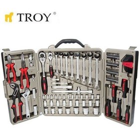 Resim Troy 21910 Profesyonel Lokma - Anahtar - Alet Seti 110 Parça. Me 