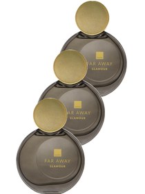 Resim Avon Far Away Glamour Kadın Parfüm Edp 50 Ml. Üçlü Set 