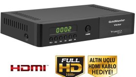 Resim Goldmaster Victor Hd Pvr Dijital Uydu Alıcısı 