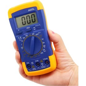 Resim Dijital Multimeter Pens Amper Metre Dijital Pensampermetre Voltaj Dc Alternatif Akım Ölçme Ölçüm 