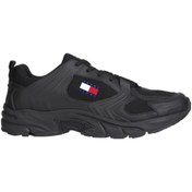 Resim Tommy Hilfiger Erkek Siyah Erkek Spor Ayakkabı Em0em01013bds-siyah 
