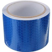 Resim Mavi 3m X 50mm Yüksek Yoğunluklu Güvenlik Yansıtıcı Bant Kendinden Yapışkanlı Güvenlik Aracı 