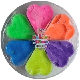 Resim Ele Yapışmayan 6 Lı Slime Yeni Formüllü 2025 Yılı Üretimi Fosfor Renk Pofuduk Slaym Oyun Hamuru Slime Çok Renkli 