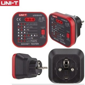 Resim Uni-T Ut07B Eu Priz Test Cihazı 