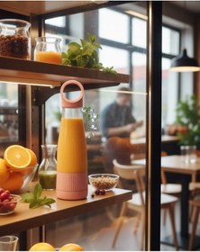 Resim Universal Günlük Kullanıma Uygun Usb Şarjlı Smoothie Blender 
