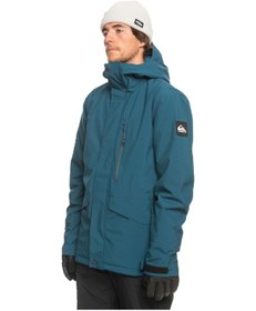 Resim Quiksilver Quiksılver Mıssıon Solıd Erkek Snowboard Kayak Montu Mavi 