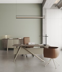 Resim Motto Ofis ve Büro Yönetici Makam Takımı - 180 cm 