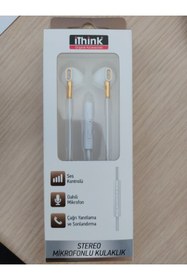 Resim Ithink Mikrofonlu Kulakiçi Kablolu Kulaklık Kl-310 
