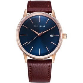 Resim Aries Gold G 9026 RG-BU Erkek Kol Saati 