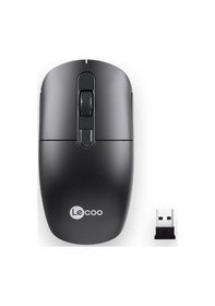 Resim Lenovo Lecoo M2001 Kablosuz+usb 1600dpı+4 Tuşlu Siyah Mouse Diğer 