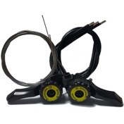 Resim HSGL Bisiklet Vites Kolu Ty-5 Mod Sağ Sol Takım 