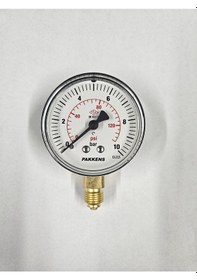 Resim Çap 63 ALTtan 10 Bar Kuru Manometre - Pakkens 