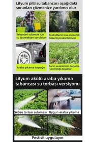 Resim AboutThePerfect Yüksek Basınçlı 60Bar Kömürsüz Su Torbası, Çok Amaçlı Temizlik ve Bakım Aracı 