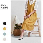 Resim Trendooze Mutfak-bahçe Çiçekçi Önlük - Dayanıklı Pamuklu Cepli Önlük 