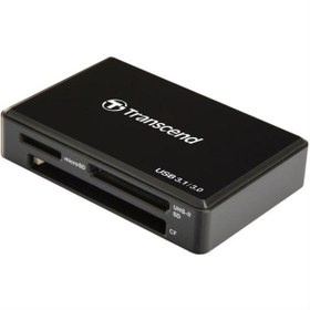 Resim Transcend Ts-rdf9k Usb 3.1/3.0 Uhs-ıı Multi Card Reader Siyah 