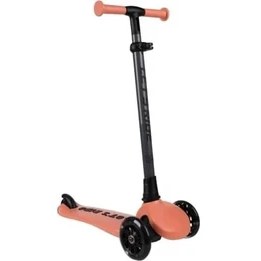 Resim Mabeyn Let's Be Child Let's Ride 3 Tekerlekli Katlanabilir Işıklı Scooter Somon 