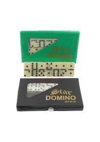 Resim Domino Büyük Taşlı + Çantalı Set Of 28 